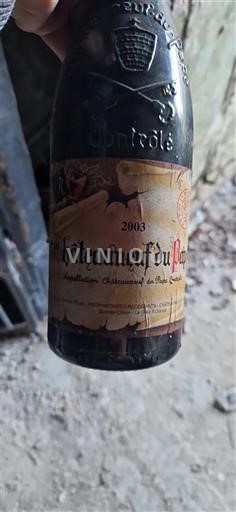 Valle del Rodano Châteauneuf-du-Pape Château Châteauneuf-du-Pape 2003