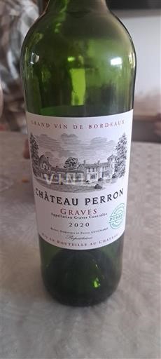Weine Rouge sec Château Perron 2020 Frankreich Bordeaux Graves AOC