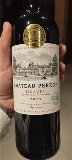 Bordeaux Graves Château Perron 2020