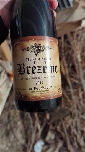 Rona dolina Côtes-du-Rhône Luc Pouchoulin Brézème 2014