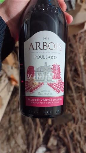 Jura Arbois Caveau de la Bethanie Poulsard 2016