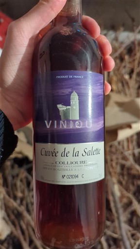 Roussillon Collioure Cuvée de la Salette 2012
