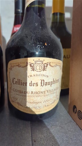 Rhônevallei Côtes-du-rhône-villages Cellier des Dauphins Tradition 2012