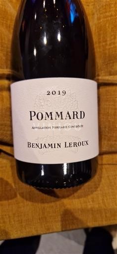 Borgoña Pommard Benjamin Leroux 2019