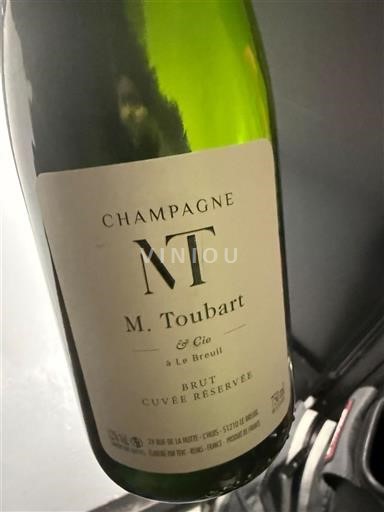 Šampanja Šampanjec M. Toubart & Cie Brut Réservée Neleten.