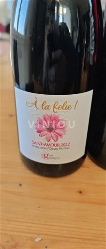 Beaujolais Saint-Amour Gérinons À la folie ! 2022