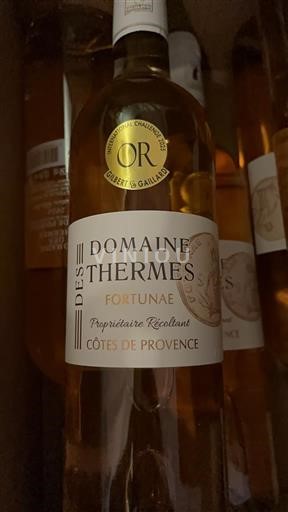 Provenza Côtes de Provenza Domaine S Thermes Fortunae Sin añada