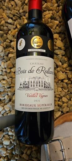 Burdeos Bordeaux superior Château Bois de Rolland Vieilles Vignes 2021