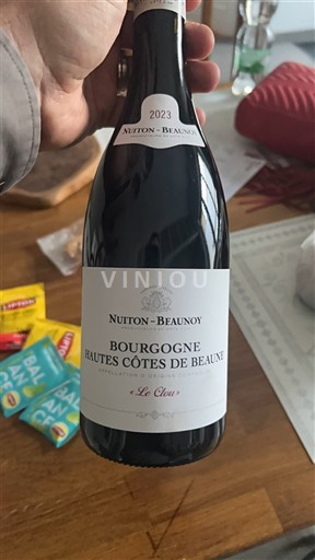 Bourgogne Ikke specificeret Nuiton-Beaunoy Le Clou 2023