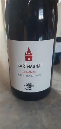 Roussillon Côtes-du-roussillon-villages Les Vignes du Vent Kar Magna Không niên vụ