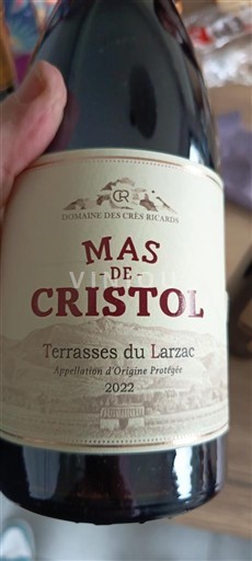 Languedoc Terrasses-du-Larzac Domaine S Crès Ricards Mas de Cristol 2022