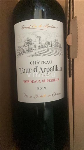 Bordeaux Bordeaux Supérieur Château Tour d'Arpaillan 2019