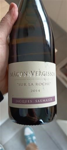 Burgundsko Mâcon a mâconské vesnice Jacques Saumaize Sur la Roche 2014