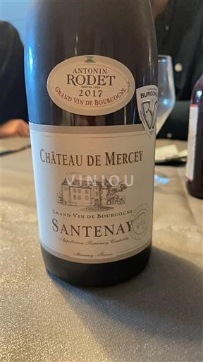 Burgundija Santenay Château Mercey 2017