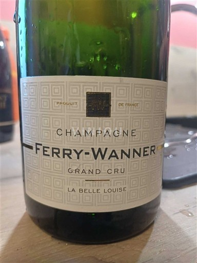 Champaña No especificado Grand Cru Ferry-Wanner La Belle Louise Sin añada