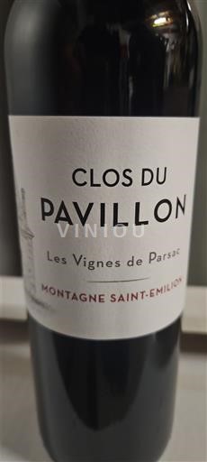 Bordeaux Montagne-saint-émilion Clos du Pavillon Les Vignes de Parsac 2022