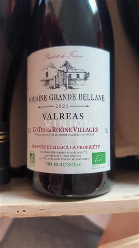 Rona dolina Ni doloceno Domaine Grande Bellane Valréas 2021