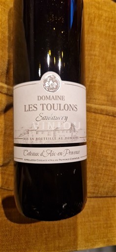 Provence Coteaux d'Aix-en-Provence Domaine Les Toulons Sainlaucy Icke årgångsbetecknad
