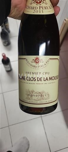 Borgoña Beaune Premier Cru Bouchard Père & Fils Beaune Clos de la Mousse 2011