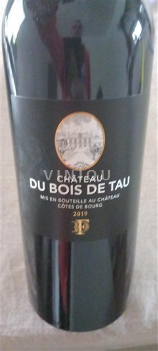 Vine Rouge sec Château Bois de Tau 2019 Frankrig Bordeaux Côtes-de-bourg AOC