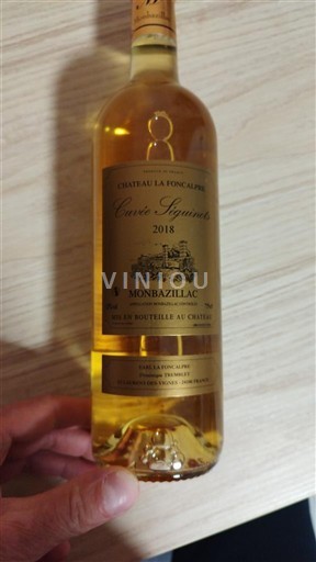 Lounais-Ranska Monbazillac Château La Fonçupe Sigismon 2018
