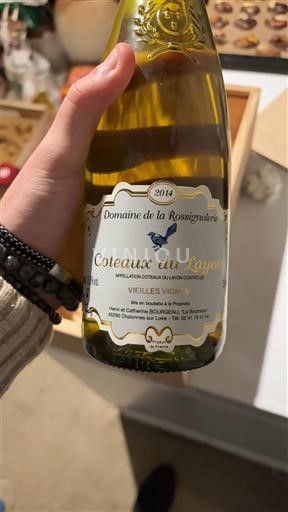 Loiredalen Coteaux-du-Layon Domaine La Rossignolère Vieilles Vignes 2014