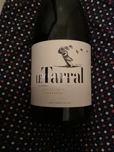 Languedoc Saint-Chinian Le Tarral Les Vents d'Ici 2019