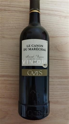 Languedoc y Rosellón Costas Catalanas Cazes Le Canon du Maréchal 2017