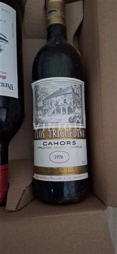 Tây Nam Cahors Clos Triguedina 1976