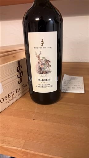 Piemonte Barolo Josetta Saffirio Barolo del Comune di Monforte d'Alba 2016