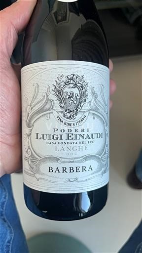 Piemonte Langhe Poderi Luigi Einaudi Barbera 2022