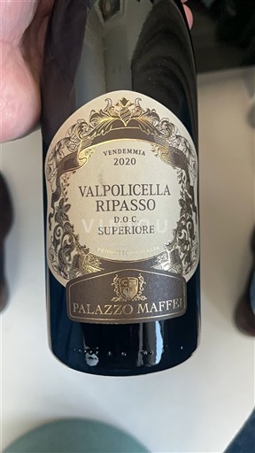 Vénétie Valpolicella Ripasso Palazzo Maffei 2020