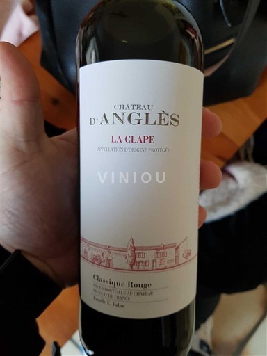 Linguadoca La Clape Château Anglès Classique Rouge Senza annata