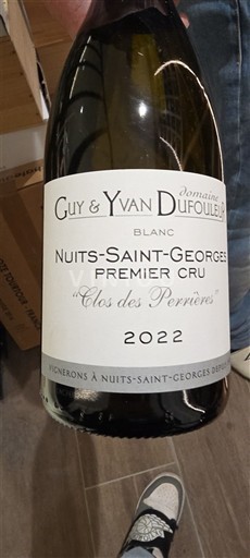 Burgundy Nuits-Saint-Georges Premier Cru Domaine Guy & Yvan Dufouleur Clos des Perrières 2022