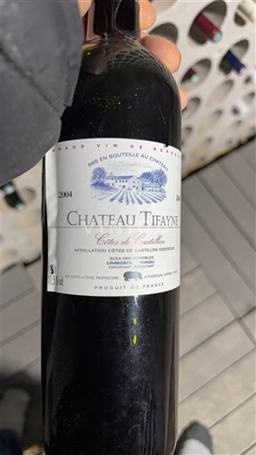 Bordeaux Ni doloceno Château Tifayne 2004