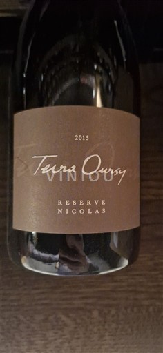 Viinit Rouge sec Réserve Nicolas Terra Oursy 2015 Ranska Bordeaux AOC