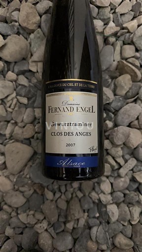 Alzacija Gewürztraminer Domaine Fernand Engel Clos des Anges 2007