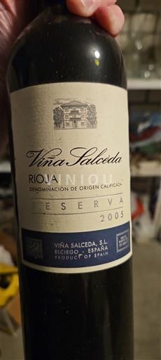 La Rioja Rioja Viña Salceda Reserva 2005