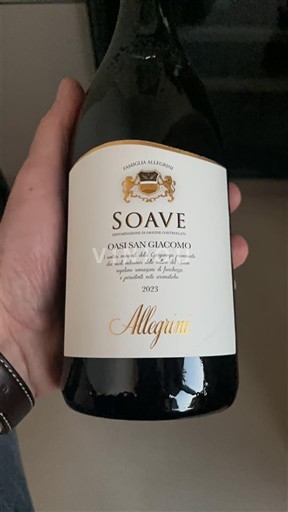 Vénétie Soave Allegrini Oasi San Giacomo 2023