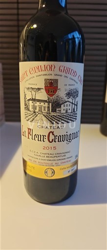 Burdeos Saint-Émilion Gran Cru Grand Cru Château La Fleur Cravignac 2015