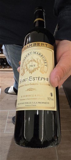 Burdeos Saint-Estèphe Château Chambert-Marbuzet 2013