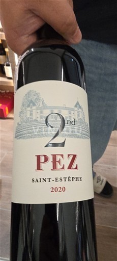Bordeaux Saint-Estèphe Château Pez Second vin 2020
