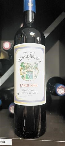 Languedoc Domaine Domaines de Lacoste-Moynier Merlette 2023