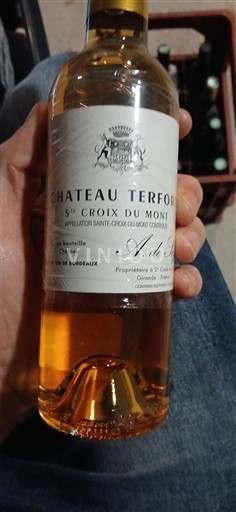 Burdeos Sainte-Croix-Du-Mont Château Terfort 2010