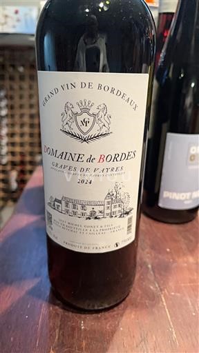 Bordeaux Graves-de-vayres Domaine Bordes 2024