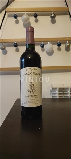 Vine Rouge sec Chevalier de Lascombes Lascombes 2008 Frankrig Bordeaux Margaux AOC
