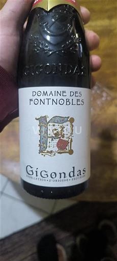Rona dolina Gigondas Domaine S Fontnobles 2020