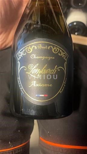 Champaña Champán Lombardi Axiome Sin añada