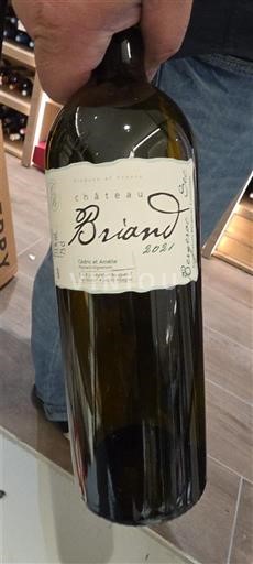 Burdeos Côtes-de-Bordeaux Château Briand 2021