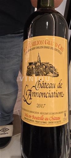 Bordeaux Saint-Émilion Grand Cru Grand Cru Château L'Annonciation 2017